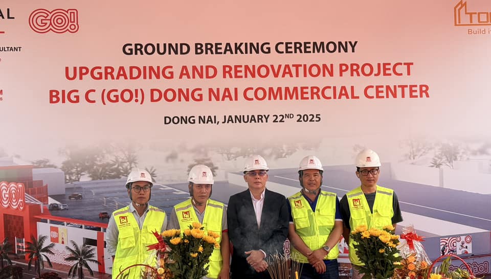 Lễ khởi công dự án Big C (GO!) Đồng Nai
